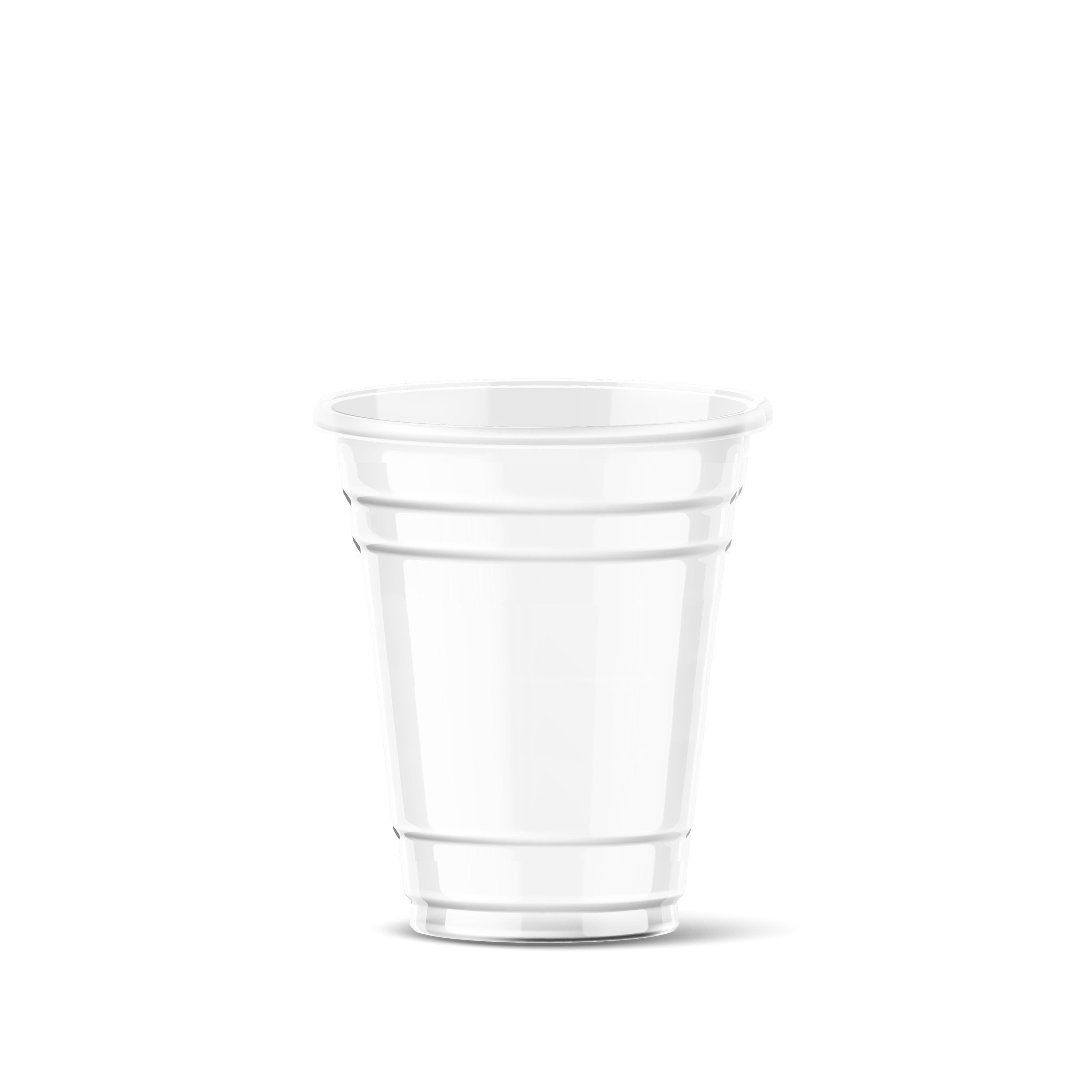Plastic Cups - 12oz PET Cold Cups (92mm) - 1,000 ct