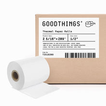 Load image into Gallery viewer, 2 5/16&quot; x 209&#39; (24 Rolls) Thermal Paper Rolls, Pay at the Pump Gilbarco
